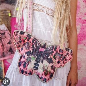 Magnolia Pearl Crossbody Buttefly Bag